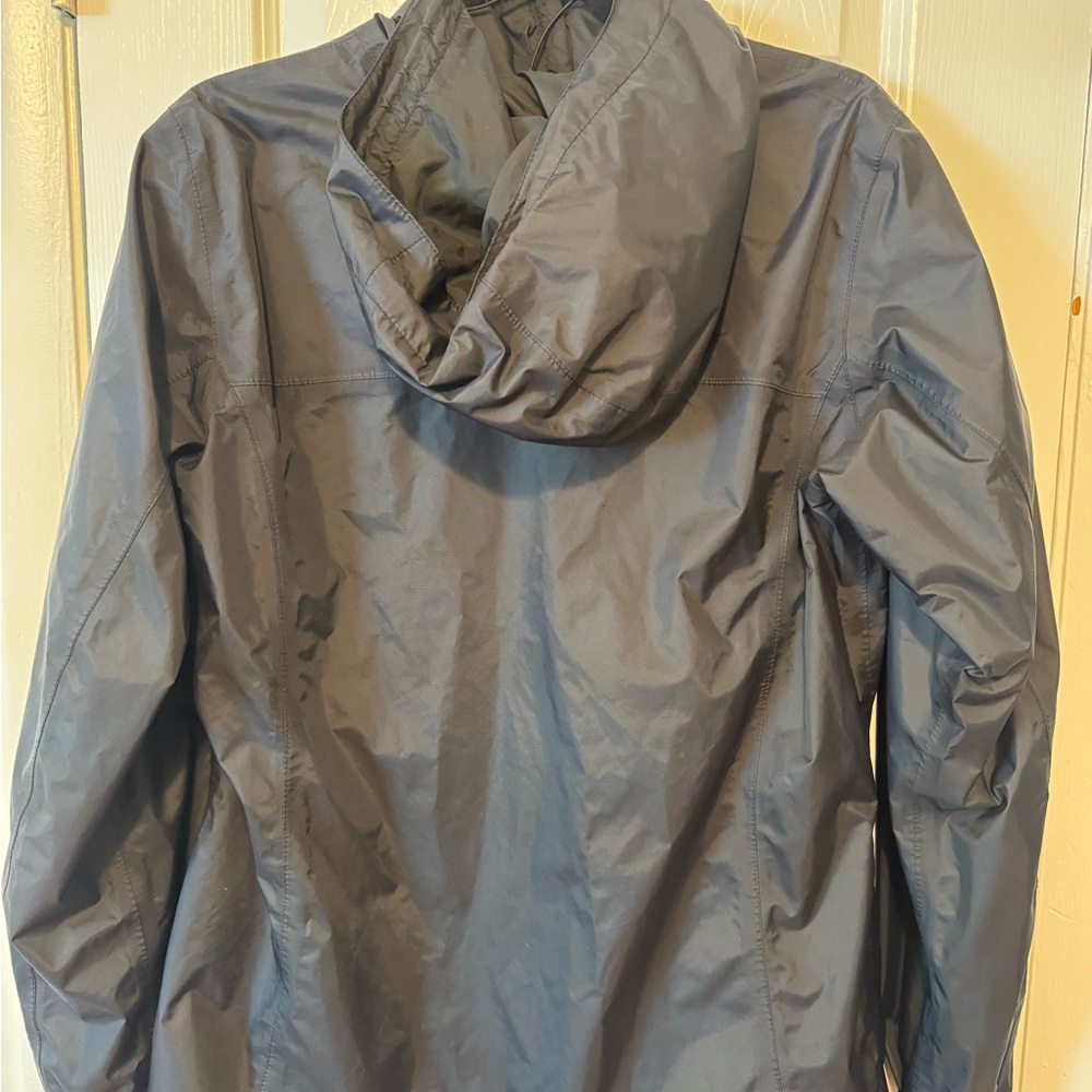 Women’s Columbia Black Lightweight Hooded Rain Jacket- Large - Picture 7 of 7